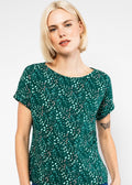 Blutsgeschwister Shirt "Glow and Grow" grün/gemustert