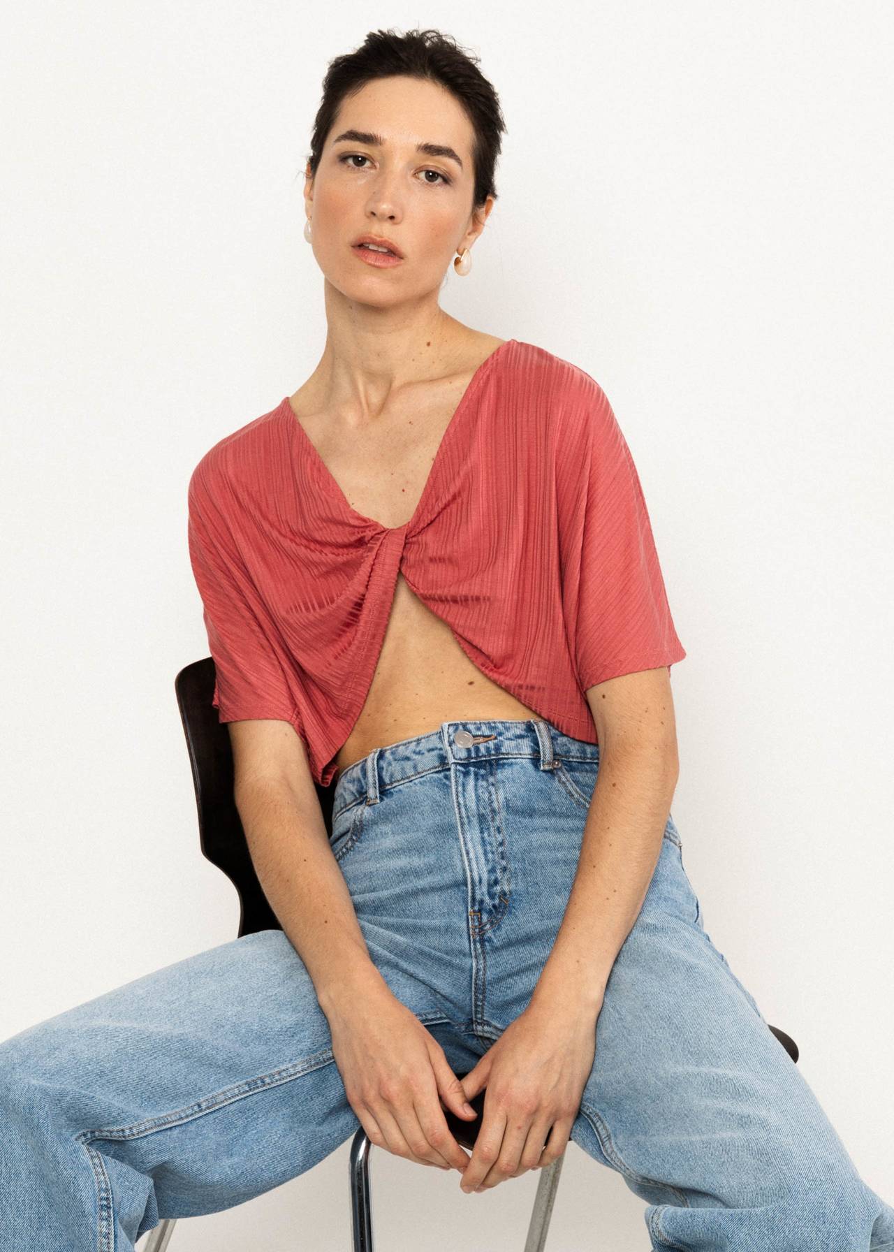 Blutsgeschwister Shirt "Lola" rosè