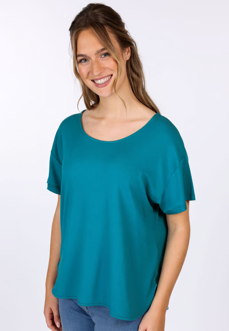 Sorgenfri T-Shirt "Betzi" blau