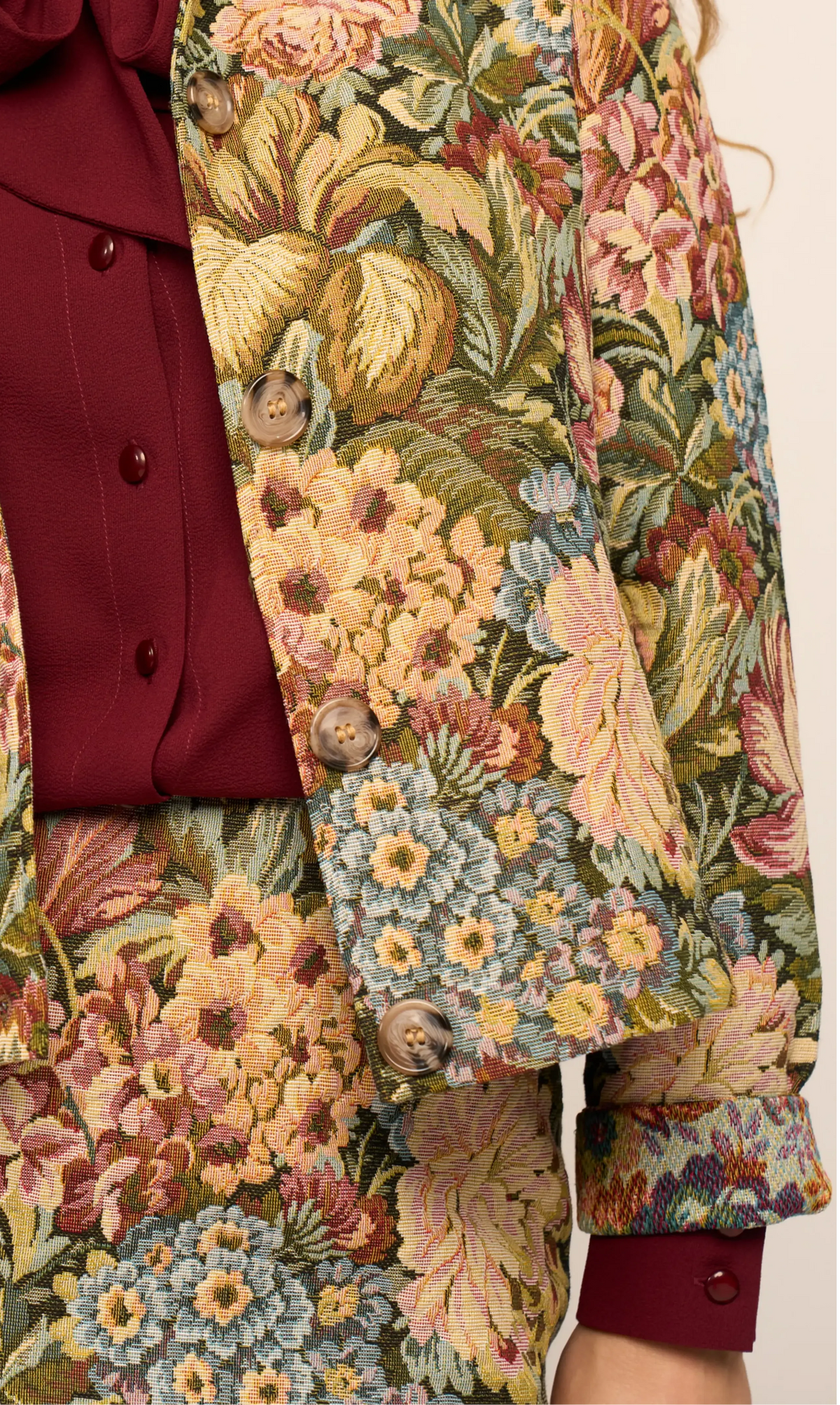 Very Cherry Jake "Babele Botanical Brocade" mehrfarbig